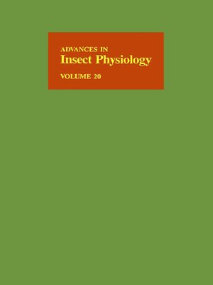 cover image of Advances in Insect Physiology